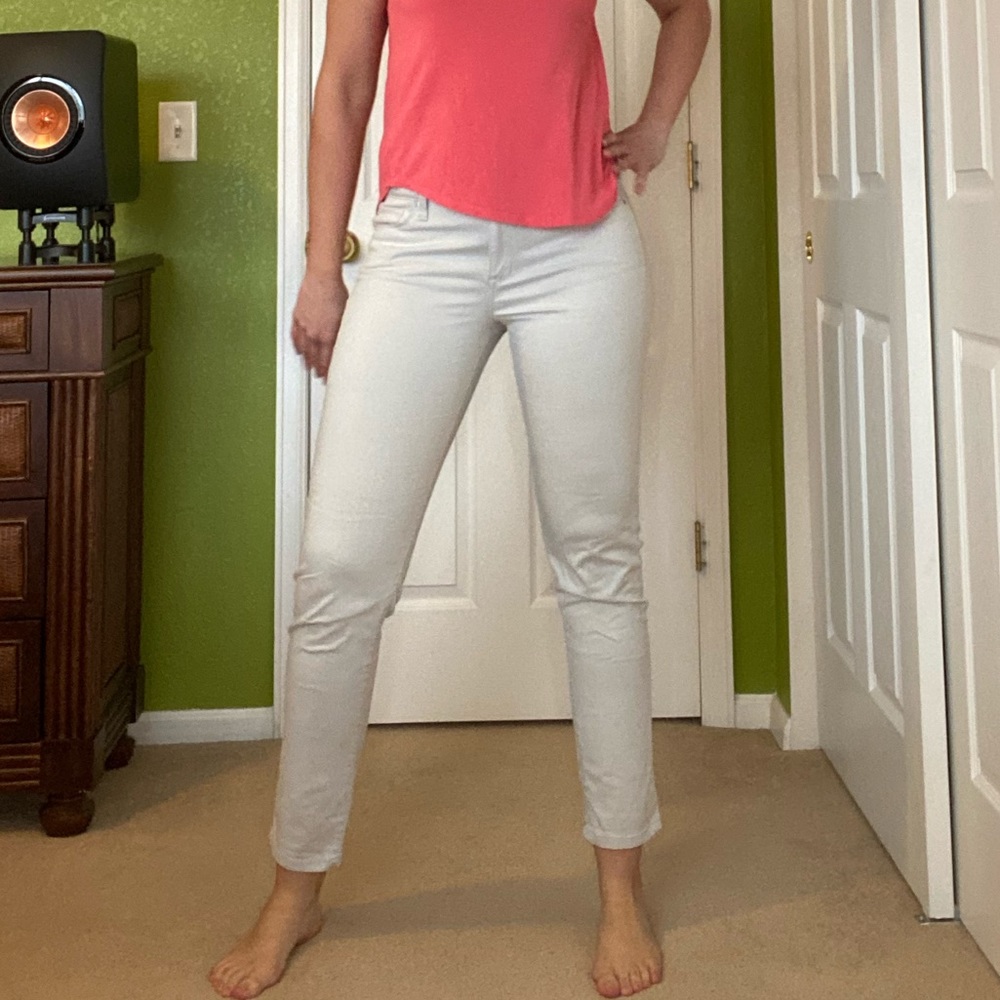 Ann Taylor Curvy Cropped Pant